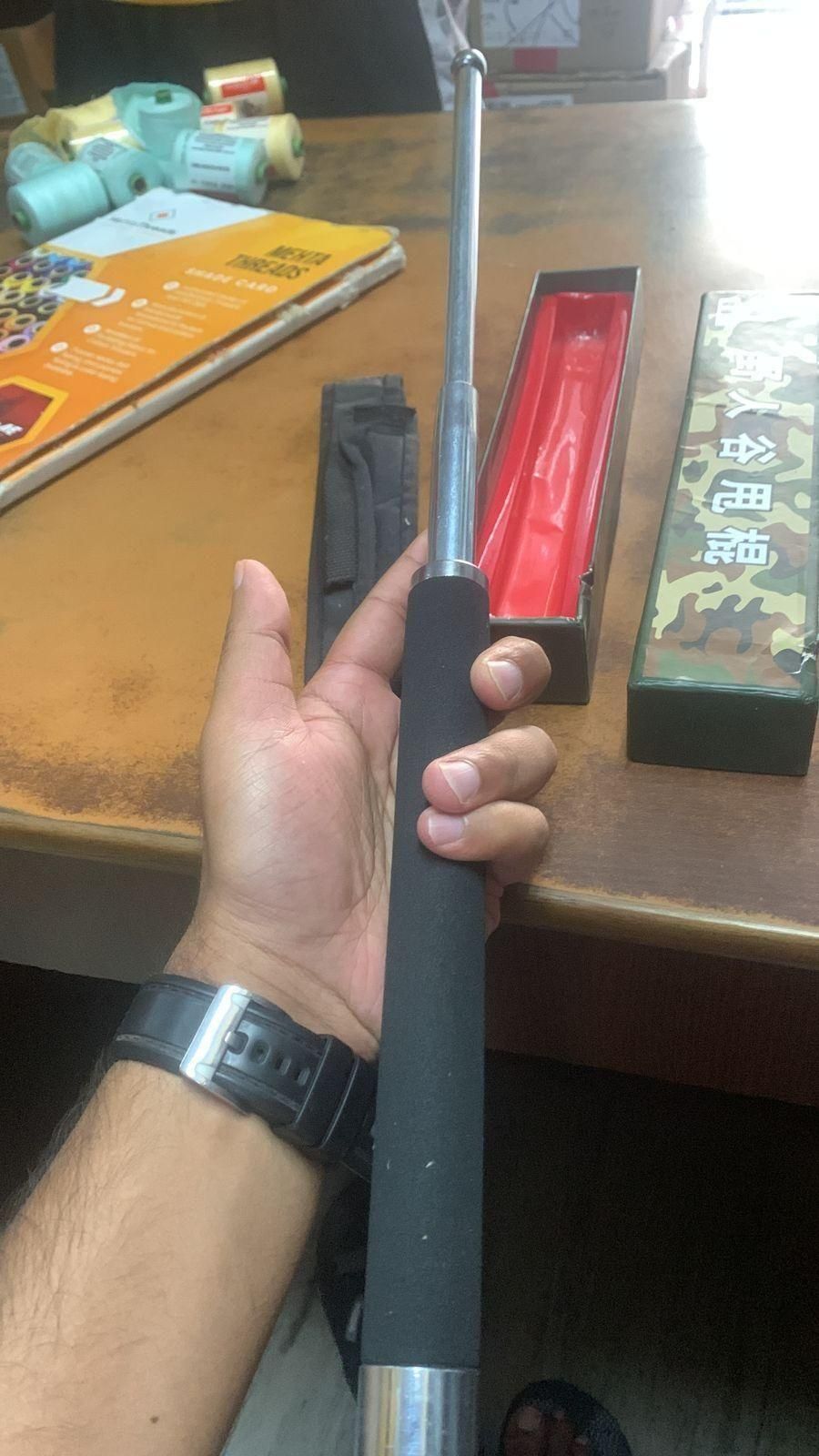 Self Defense Tactical Rod (Heavy Metal and Extendable)